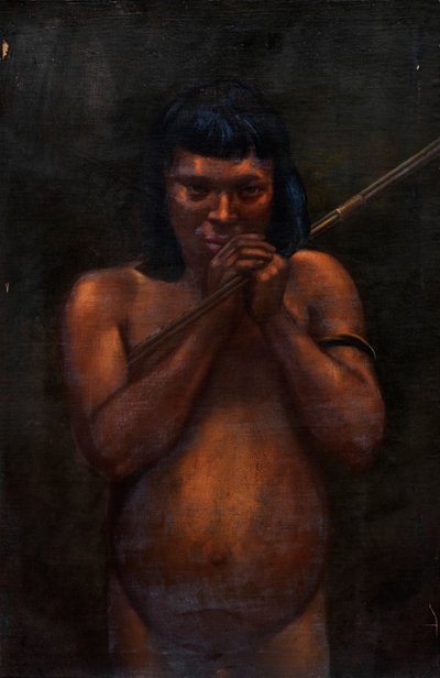 Índio Cashivo, c. 1890-1892. de Unbekannt