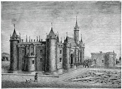 Castelo de Marcoussis, perto de Rambouillet, século XVII, 1870 de Unbekannt