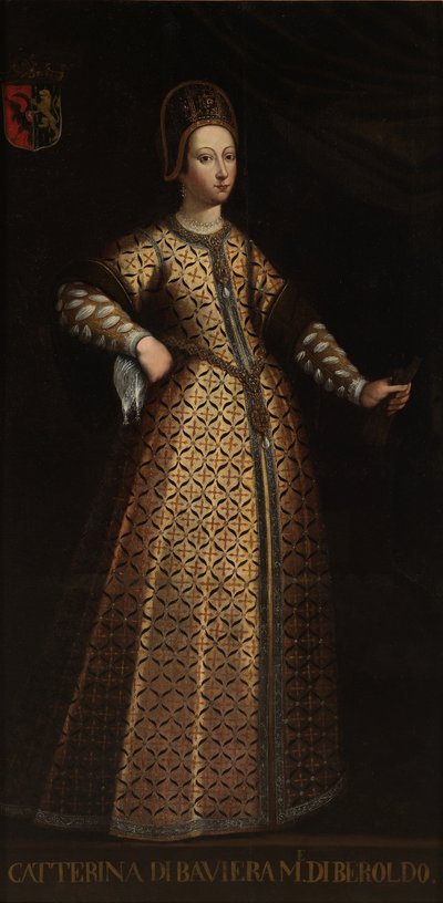 Catarina da Baviera, esposa de Beroldo da Saxônia de Unbekannt