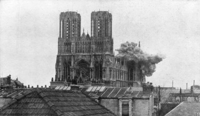 Catedral de Reims, Primeira Guerra Mundial, 19 de abril de 1917 de Unbekannt
