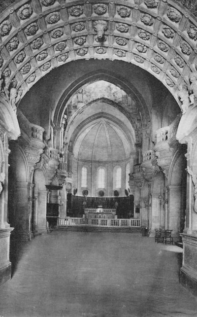 Cathedrale DAvignon. - Catedral do interior, c1925 de Unbekannt