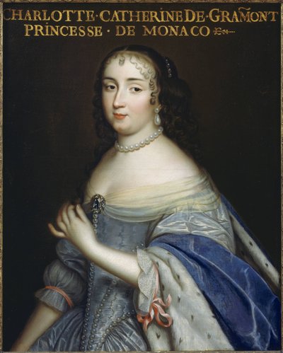 Catherine Charlotte de Gramont 1638-1678, Princesa de Mônaco e Duquesa de Valentinois, c1665. de Unbekannt