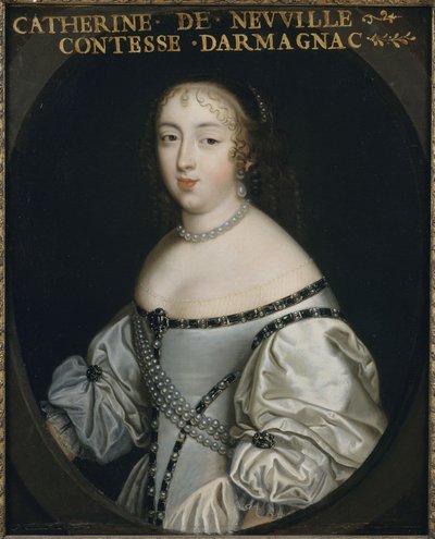 Catarina de Neufville de Villeroy, Condessa de Armagnac 1639-1707, ca 1665. de Unbekannt