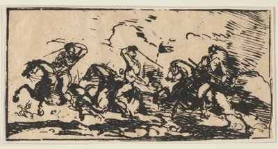 Batalha de Cavalaria, c. 1803 de Unbekannt