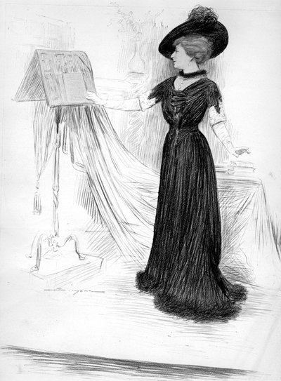 Cecile Sorel, atriz francesa, 1909 de Unbekannt