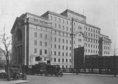 Bloco Central da Casa Bush, Londres, de Aldwych, 1924 de Unbekannt
