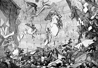 O Caos Chegou Novamente ..., 1791 de Unbekannt