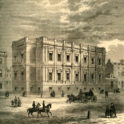 Capela Real, Whitehall, Exterior, 1881. de Unbekannt
