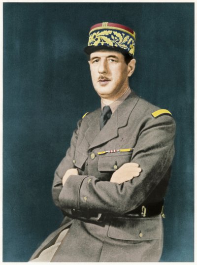 Charles Andre Joseph Marie De Gaulle, 1940 de Unbekannt