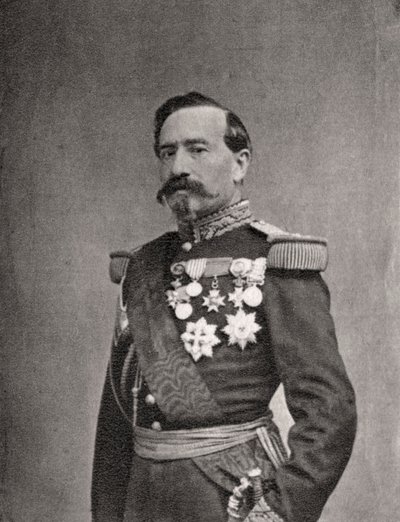 Charles Denis Bourbaki, soldado e general francês, 1868 de Unbekannt