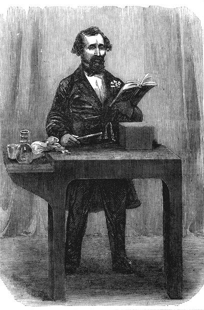 Charles Dickens 1812-70, romancista e jornalista inglês, julho de 1858 de Unbekannt