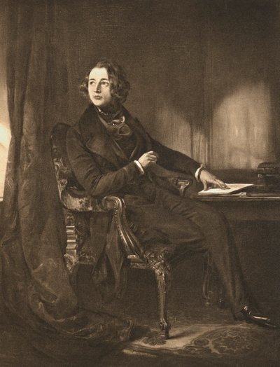 Charles Dickens, romancista e jornalista inglês, c1836 de Unbekannt