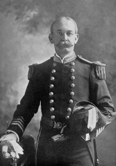 Charles Dwight Sigsbee, oficial da Marinha Americana, 1898 de Unbekannt