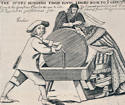 Carlos II e os Kirk, 1651, 1903 de Unbekannt