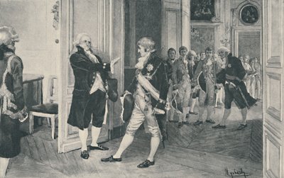 Carlos e Fernando em Bayona, 1808, 1896 de Unbekannt