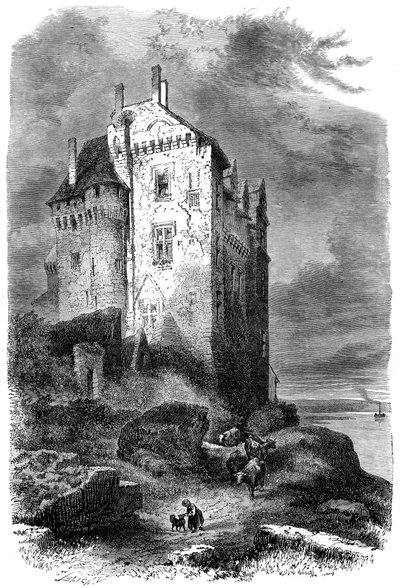 Castelo de Montsoreau, França, século XV 1882-1884 de Unbekannt
