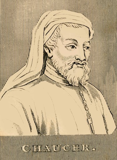 Chaucer, 1343-1400, 1830. de Unbekannt