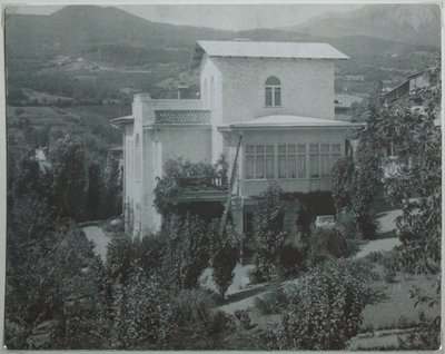 Casa Chekhovs em Yalta, década de 1890 de Unbekannt