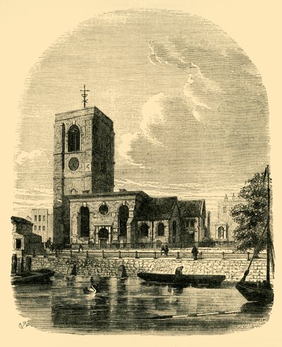 Igreja de Chelsea, 1860, c1876. de Unbekannt