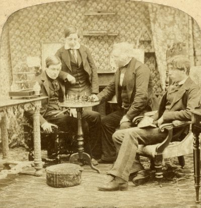 Xadrez, década de 1850 de Unbekannt