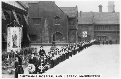 Hospital e Biblioteca Chethams, Manchester, 1937 de Unbekannt