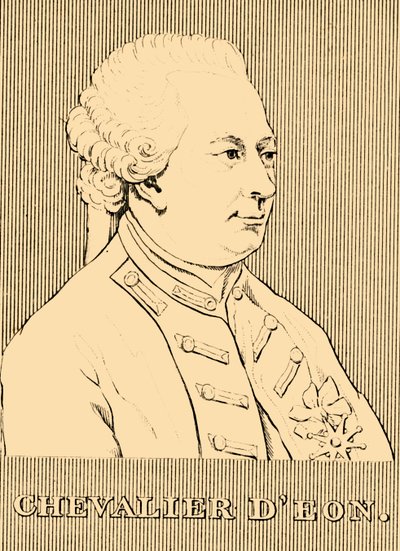Cavaleiro DEon, 1728-1810, 1830. de Unbekannt