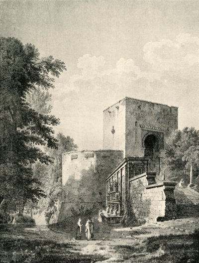 Portão principal de Alhambra, século XIX, 1907. de Unbekannt