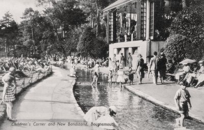Canto das crianças e novo Coreto, Bournemouth, Dorset, c1920s de Unbekannt