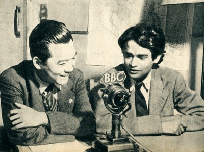 China encontra Ceilão em Londres - Hsiao Chien e JM Tambimuttu, 1942 de Unbekannt
