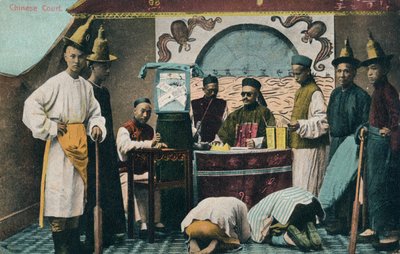 Tribunal da China, c1900 de Unbekannt