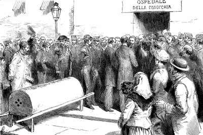 Epidemia de cólera em Nápoles de Unbekannt