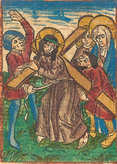 Cristo carregando a cruz, c. 1490. de Unbekannt