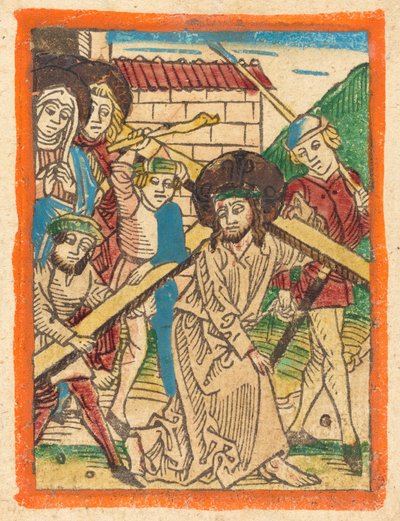 Cristo carregando a cruz, c. 1470. de Unbekannt