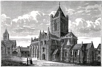 Catedral da Igreja de Cristo, Dublin, século c19 de Unbekannt