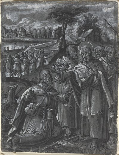 Cristo Disputando com os Médicos [reto], c. 1600. de Unbekannt