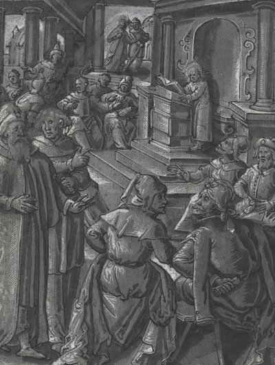 Cristo Curando o Coxo [verso], c. 1600. de Unbekannt