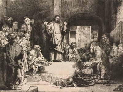 Cristo Pregando La petite Tombe, c. 1652. de Unbekannt