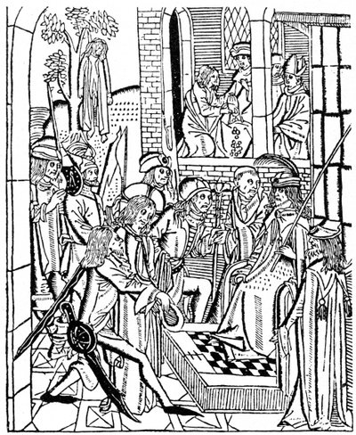 Cristo antes de Pilatos, 1488 1964 de Unbekannt
