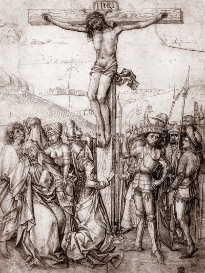 Cristo na cruz, c1480 de Unbekannt