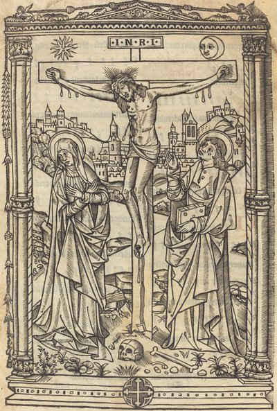 Cristo na Cruz, c. 1490. de Unbekannt