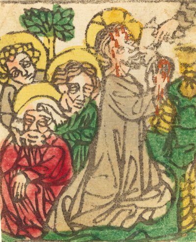 Cristo no Monte das Oliveiras, c. 14251450. de Unbekannt