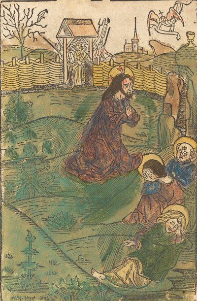 Cristo no Monte das Oliveiras, c. 1490. de Unbekannt