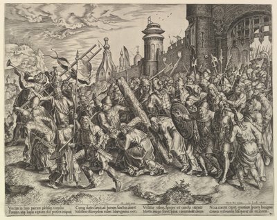 Cristo a caminho do Calvário, ca. 1560 de Unbekannt