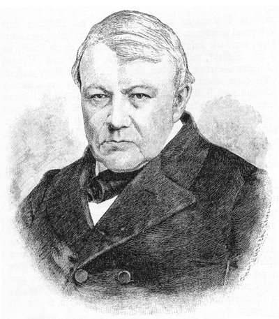 Christian Friedrich Schonbein, químico alemão, c1898 de Unbekannt