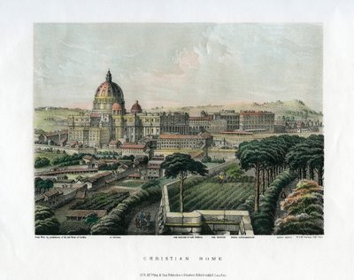 Roma cristã, Itália, c1865 de Unbekannt