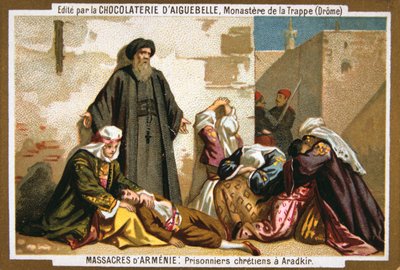Prisioneiros cristãos em Aradkir, 1895 de Unbekannt
