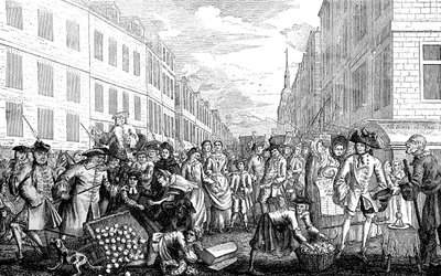 Jogos de Natal, Boxing Day, 1747 de Unbekannt