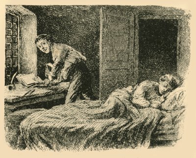 Christoph apreendeu o livro e a cópia, 1907. de Unbekannt