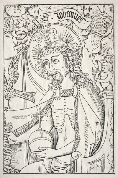 Cristo em meia figura, c. 1480 de Unbekannt