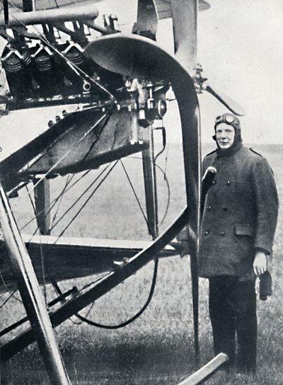 Churchill ficou interessado em aviões e previu as maiores possibilidades, 1914, 1945 de Unbekannt